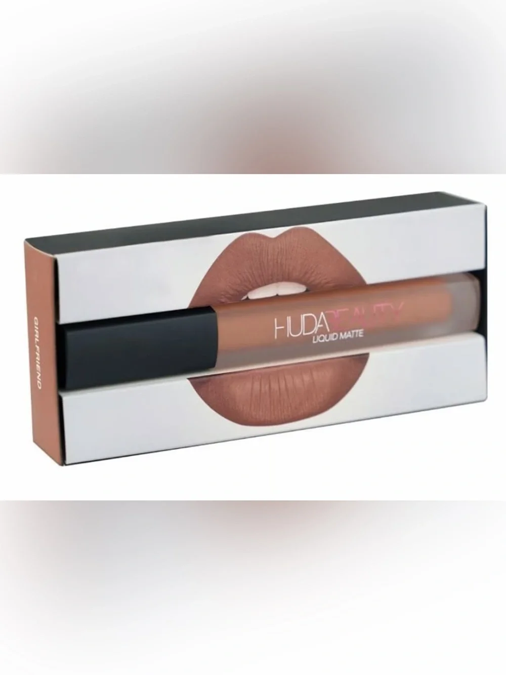 HUDA BEAUTY Liquid Matte Lipstick in Girlfriend, BNIB